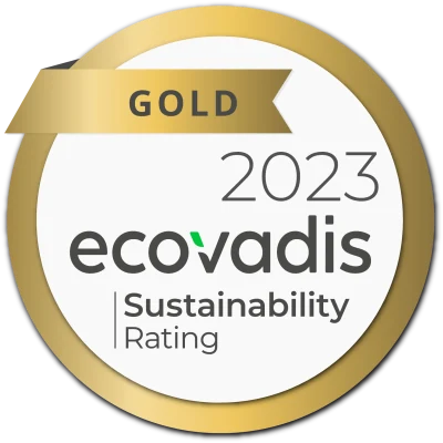 EcoVadis Gold Sustainability Rating 2023